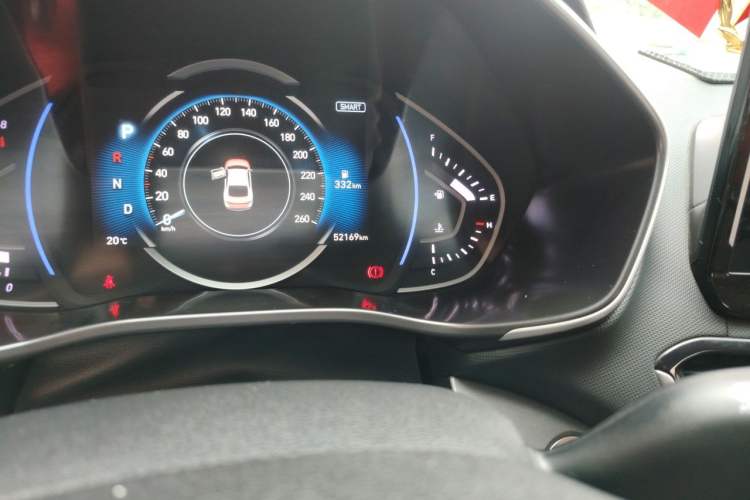 Used Hyundai Lafesta 2019 280TGDi Smart Speed Version China VI Standard Odometer Close Up
