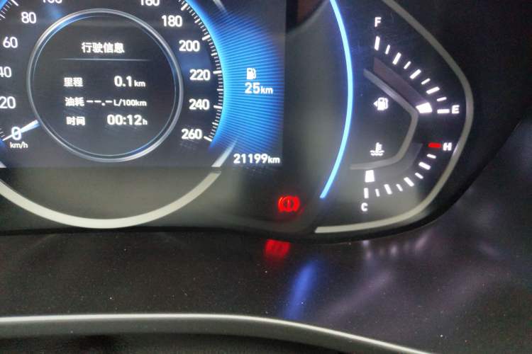 Used Hyundai Lafesta 2019 280TGDi Sport Edition China V Standard Odometer Close Up