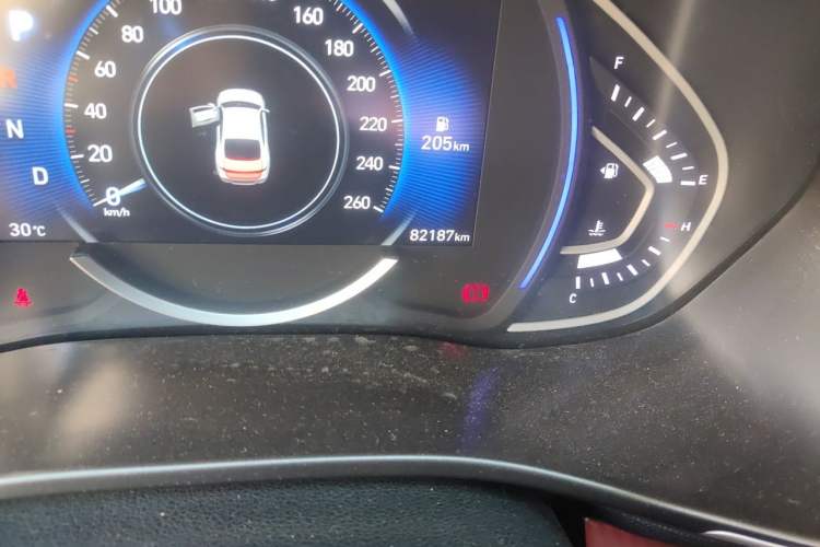 Used Hyundai Lafesta 2019 280TGDi Sport Edition China V Standard Odometer Close Up