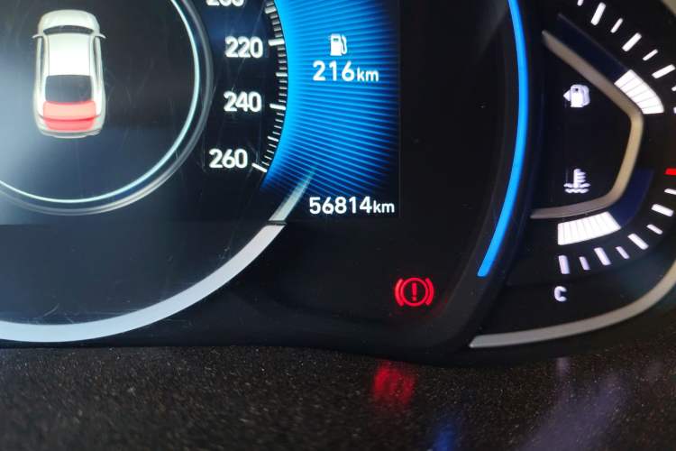 Used Hyundai Lafesta 2019 280TGDi Sport Edition China VI Odometer Close Up