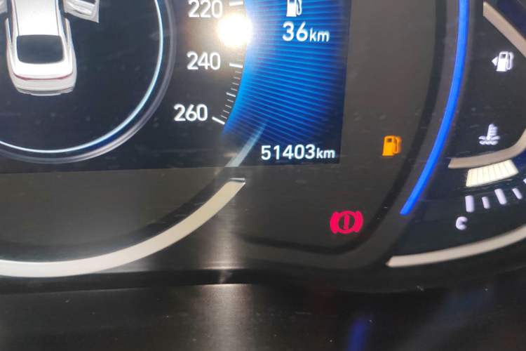 Used Hyundai Lafesta 2019 280TGDi Sport Edition China V Standard Odometer Close Up