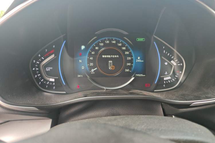 Used Hyundai Lafesta 2019 280TGDi Sport Edition China V Standard Odometer Close Up