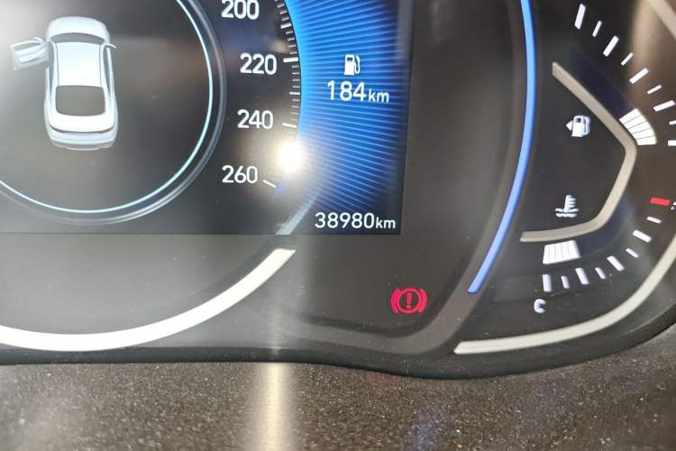 Used Hyundai Lafesta 2019 280TGDi Smart Speed Version China V Standard Odometer Close Up