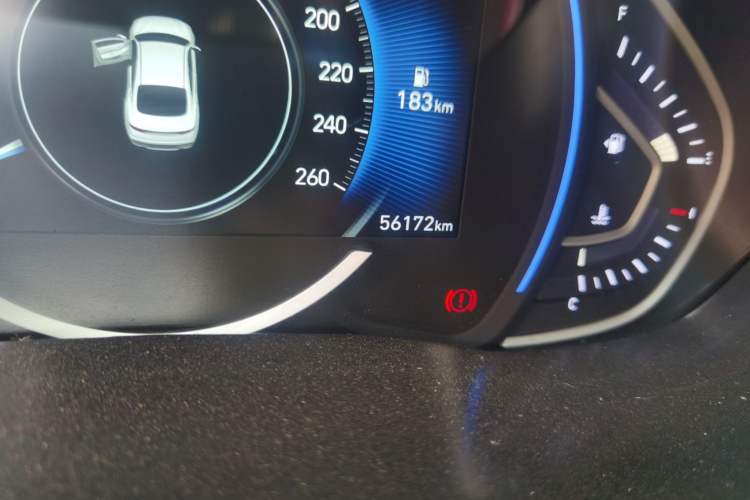 Used Hyundai Lafesta 2019 280TGDi Smart Speed Version China V Standard Odometer Close Up