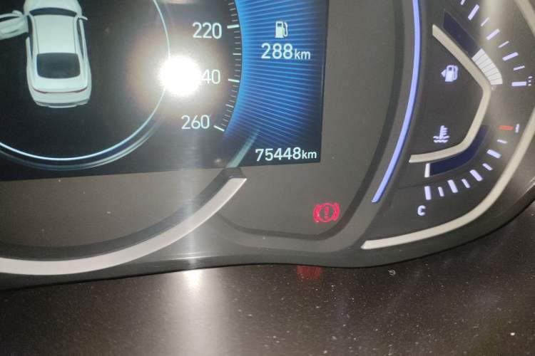 Used Hyundai Lafesta 2019 280TGDi Sport Edition China VI Odometer Close Up