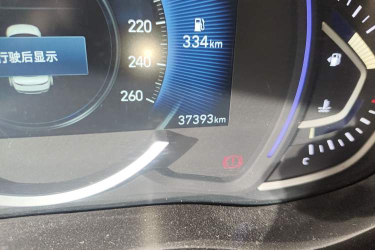 Used Hyundai Lafesta 2021 280TGDi Luxury Sport Plus Edition Odometer Close Up