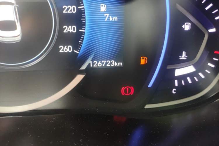 Used Hyundai Lafesta 2021 280TGDi DLX Luxury Edition Odometer Close Up