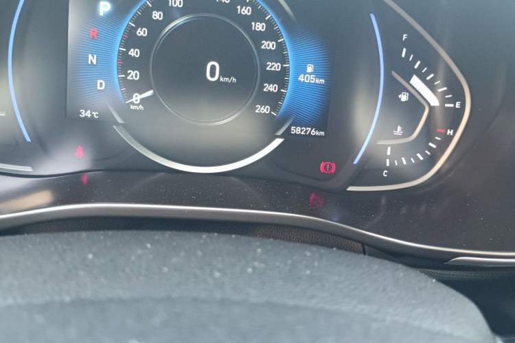 Used Hyundai Lafesta 2021 280TGDi Luxury Sport Enjoyment Edition Odometer Close Up