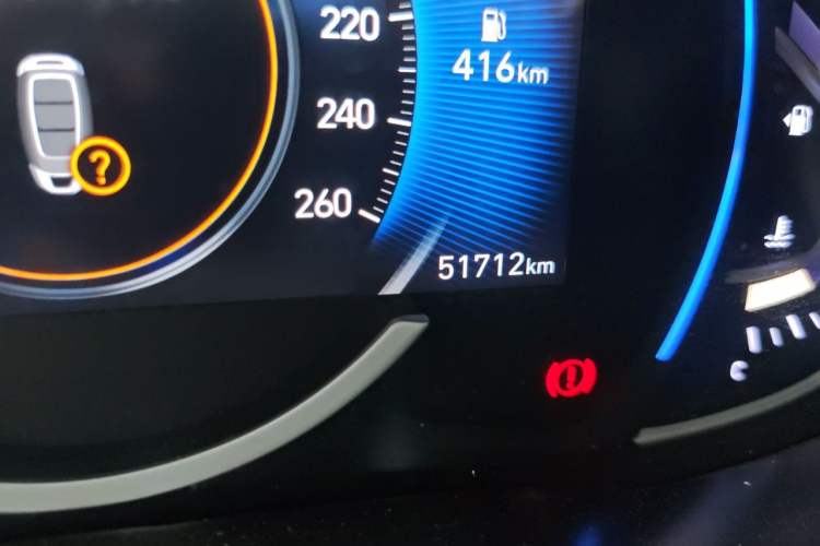 Used Hyundai Lafesta 2021 280TGDi DLX Luxury Edition Odometer Close Up