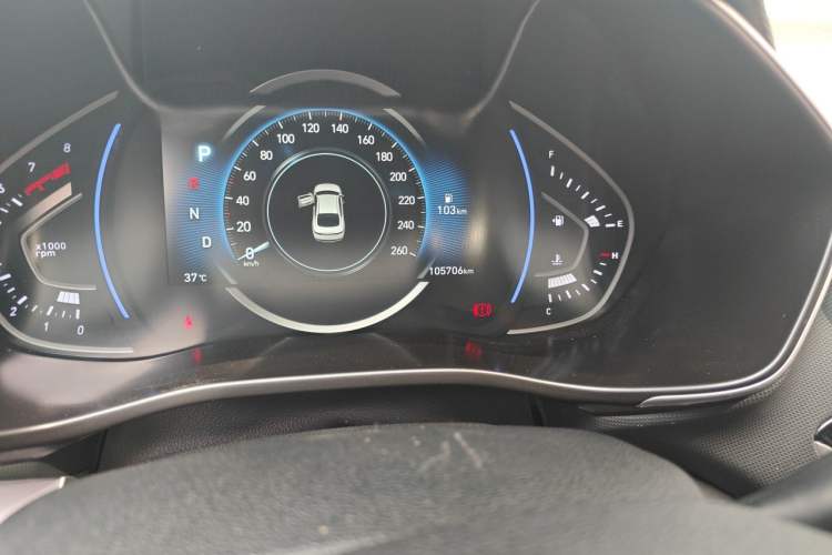 Used Hyundai Lafesta 2021 280TGDi GLX Elite Edition Odometer Close Up
