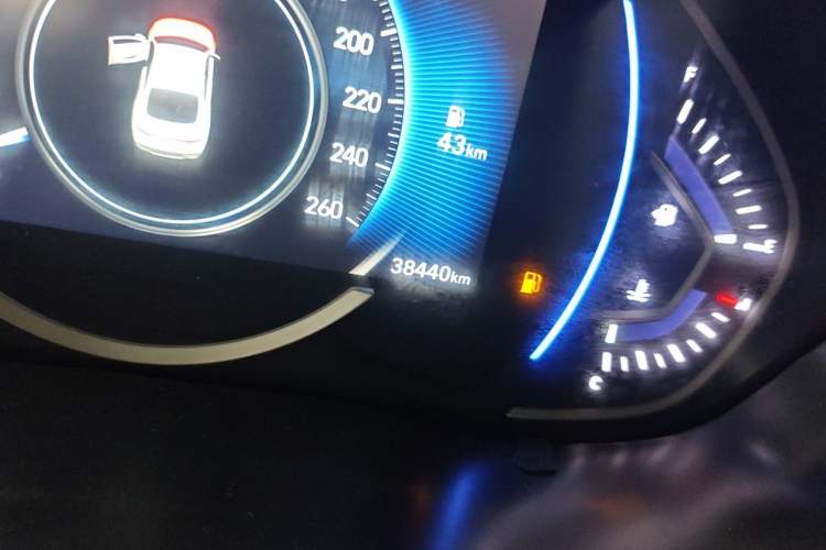 Used Hyundai Lafesta 2021 280TGDi DLX Luxury Edition Odometer Close Up