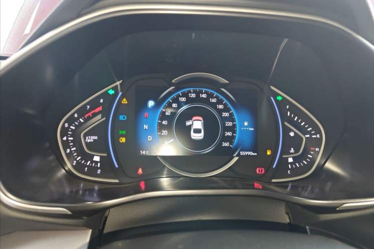 Used Hyundai Lafesta 2021 280TGDi GLX Elite Edition Odometer Close Up