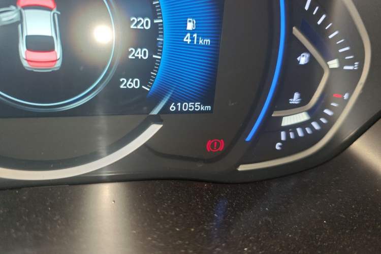 Used Hyundai Lafesta 2021 280TGDi GLX Elite Edition Odometer Close Up