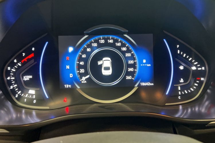 Used Hyundai Lafesta 2021 280TGDi GLX Elite Edition Odometer Close Up
