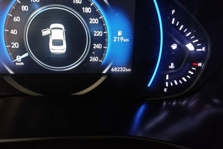 Used Hyundai Lafesta 2021 280TGDi DLX Luxury Edition Odometer Close Up