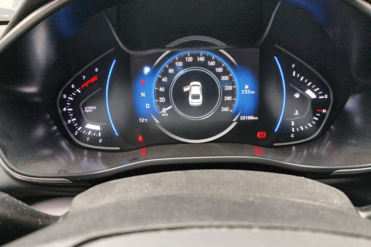 Used Hyundai Lafesta 2021 280TGDi DLX Luxury Edition Odometer Close Up