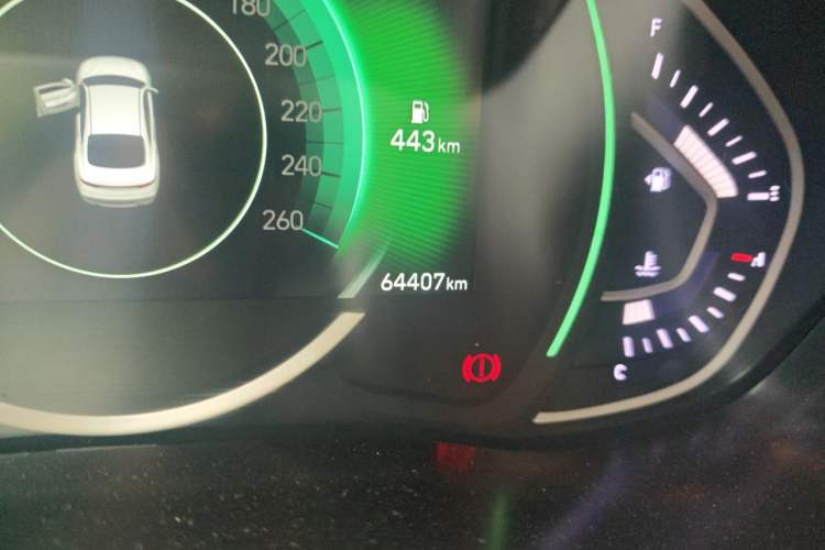 Used Hyundai Lafesta 2021 280TGDi DLX Luxury Edition Odometer Close Up