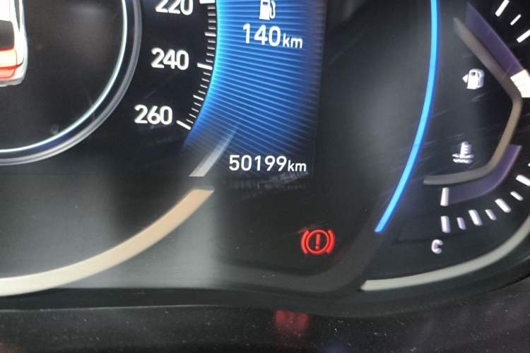Used Hyundai Lafesta 2021 280TGDi GLX Elite Edition Odometer Close Up