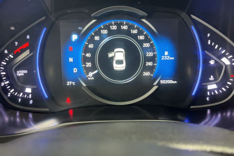 Used Hyundai Lafesta 2021 280TGDi DLX Luxury Edition Odometer Close Up