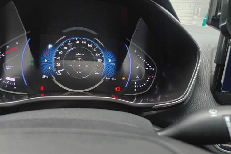 Used Hyundai Lafesta 2021 280TGDi DLX Luxury Edition Odometer Close Up