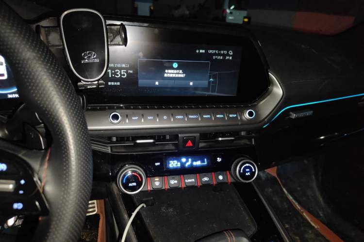 Used Hyundai Lafesta 2023 270T N Line DLX Luxury Edition Audio And AC Panel