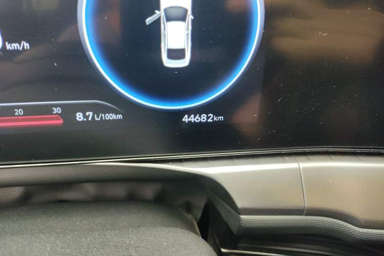 Used Hyundai Lafesta 2023 270T N Line DLX Luxury Edition Odometer Close Up