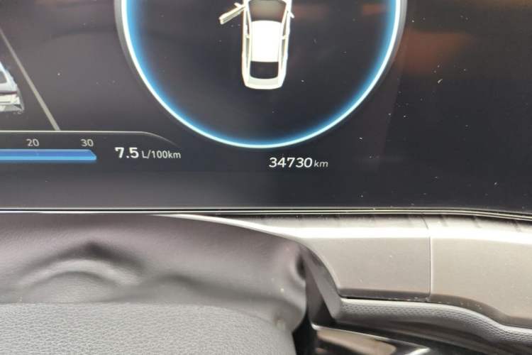 Used Hyundai Lafesta 2023 270T N Line DLX Luxury Edition Odometer Close Up