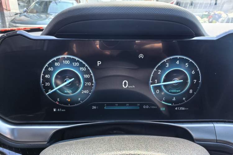 Used Hyundai Lafesta 2023 270T N Line DLX Luxury Edition Odometer Close Up