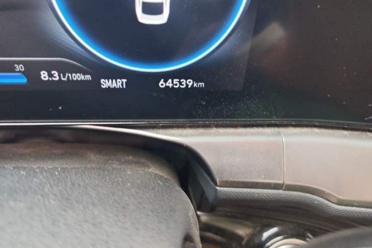 Used Hyundai Lafesta 2023 270T N Line DLX Luxury Edition Odometer Close Up