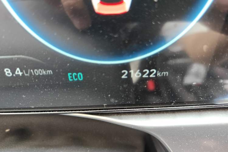 Used Hyundai Lafesta 2023 270T N Line TOP Flagship Edition Odometer Close Up