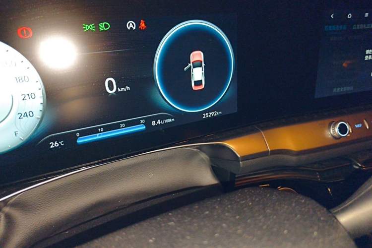 Used Hyundai Lafesta 2023 270T N Line DLX Luxury Edition Odometer Close Up