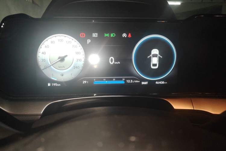 Used Hyundai Lafesta 2023 270T N Line DLX Luxury Edition Odometer Close Up