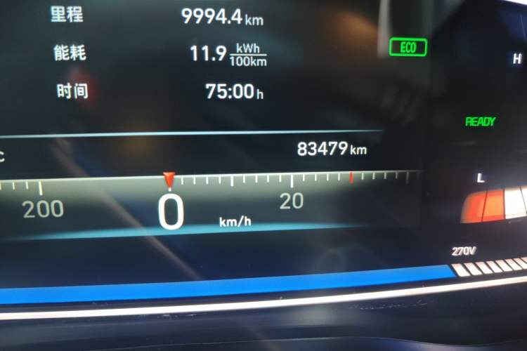 Used Hyundai Lafesta Electric 2020 GLX ZhiJie Edition Odometer Close Up