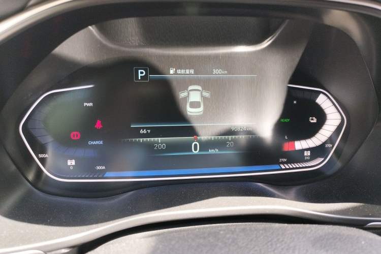 Used Hyundai Lafesta Electric 2020 GLX ZhiJie Edition Odometer Close Up