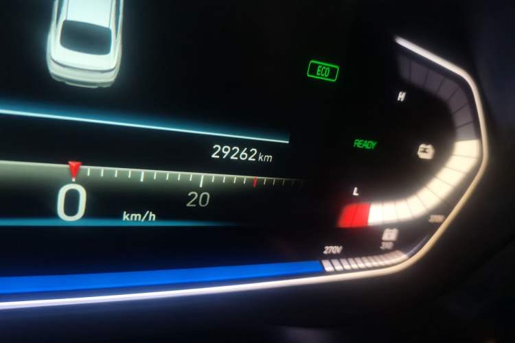 Used Hyundai Lafesta Electric 2020 DLX Enjoyment Edition Odometer Close Up