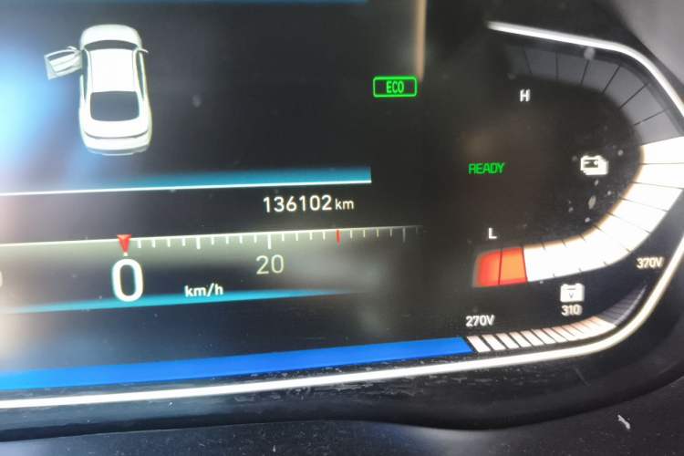 Used Hyundai Lafesta Electric 2020 DLX Enjoyment Edition Odometer Close Up