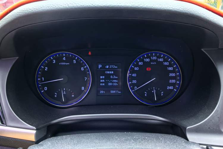 Used Hyundai Mistra 2017 1.8L Automatic Smart GLS China V Standard Odometer Close Up