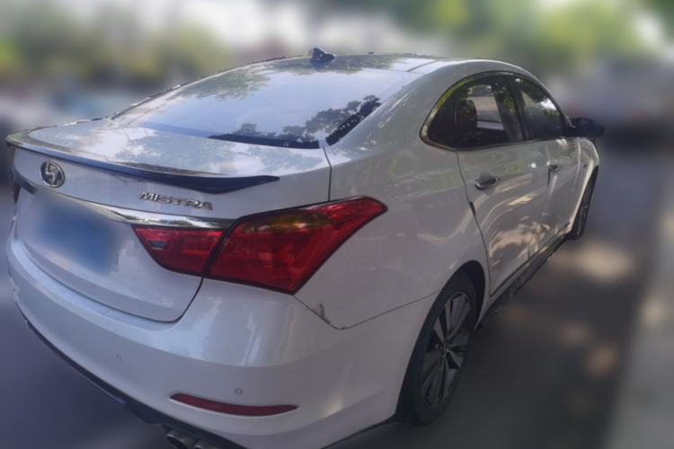 Used Hyundai Mistra 2014 1.8L Automatic Deluxe DLX Model Rear Right 45 Deg