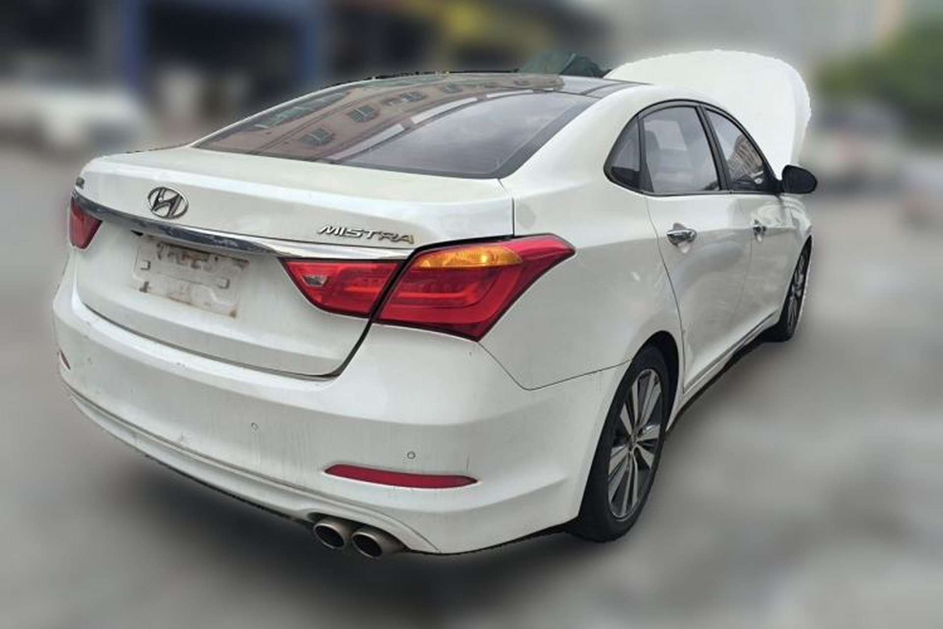 Used Hyundai Mistra 2014 1.8L Automatic Deluxe DLX Model Rear Right 45 Deg
