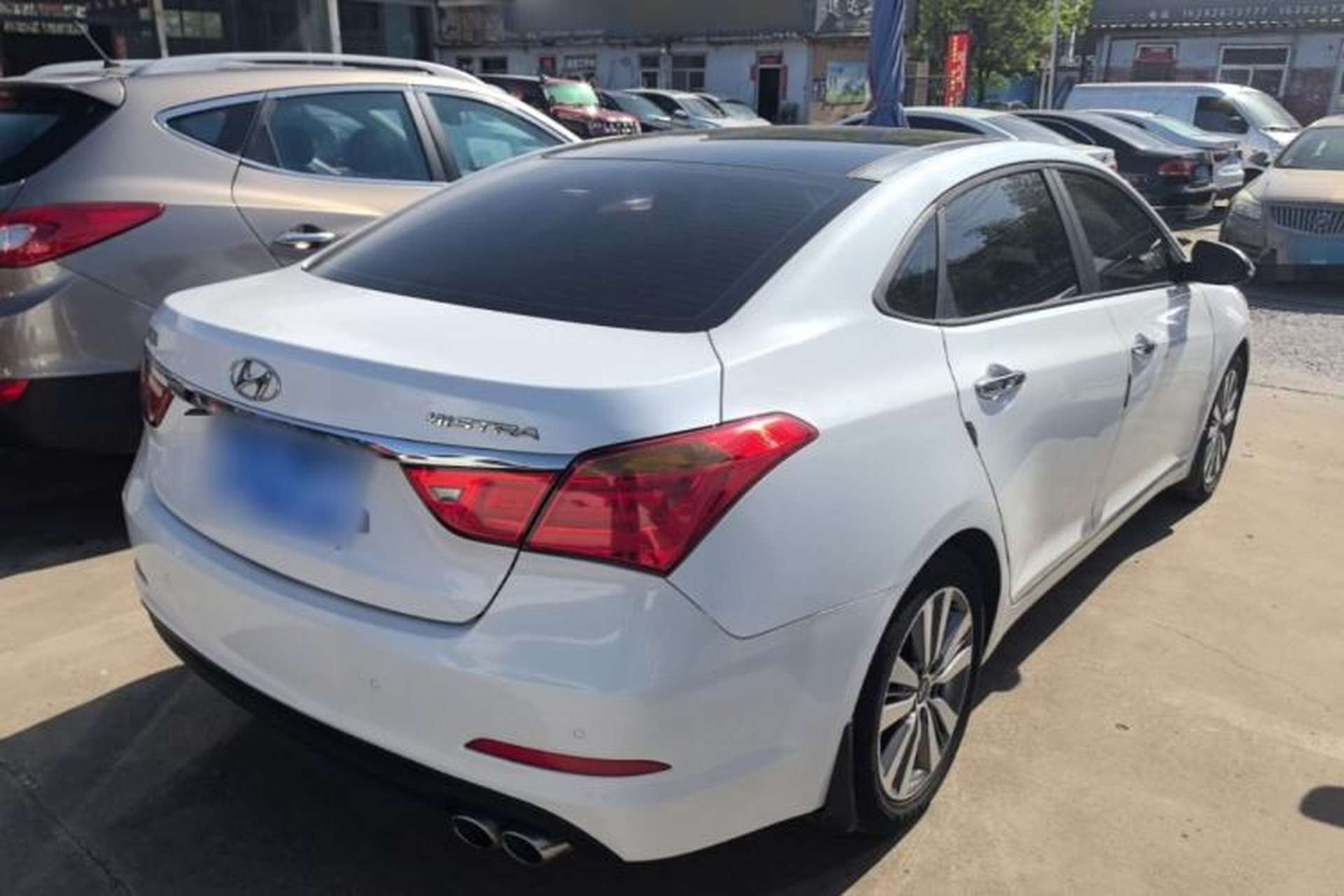 Used Hyundai Mistra 2014 1.8L Automatic Deluxe DLX Model Rear Right 45 Deg