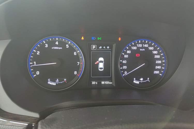 Used Hyundai Mistra 2016 1.6T Automatic Flagship TOP Model Instrument Cluster