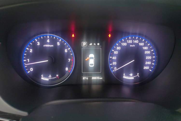 Used Hyundai Mistra 2016 1.6T Automatic Flagship TOP Model Instrument Cluster