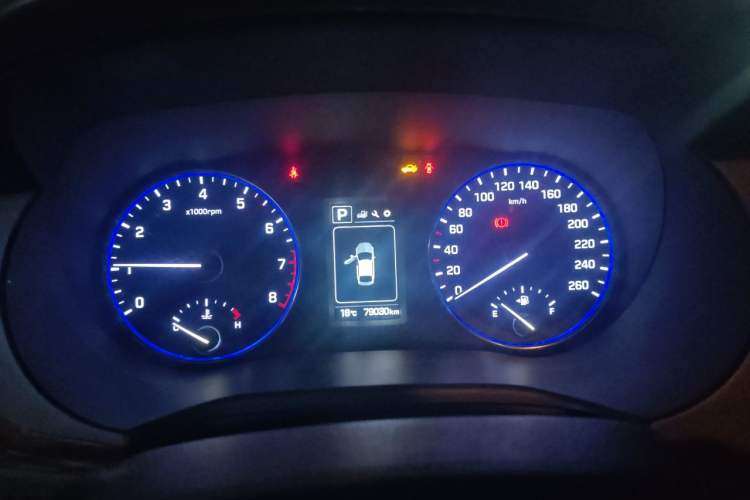 Used Hyundai Mistra 2016 1.6T Automatic Smart GLS Instrument Cluster