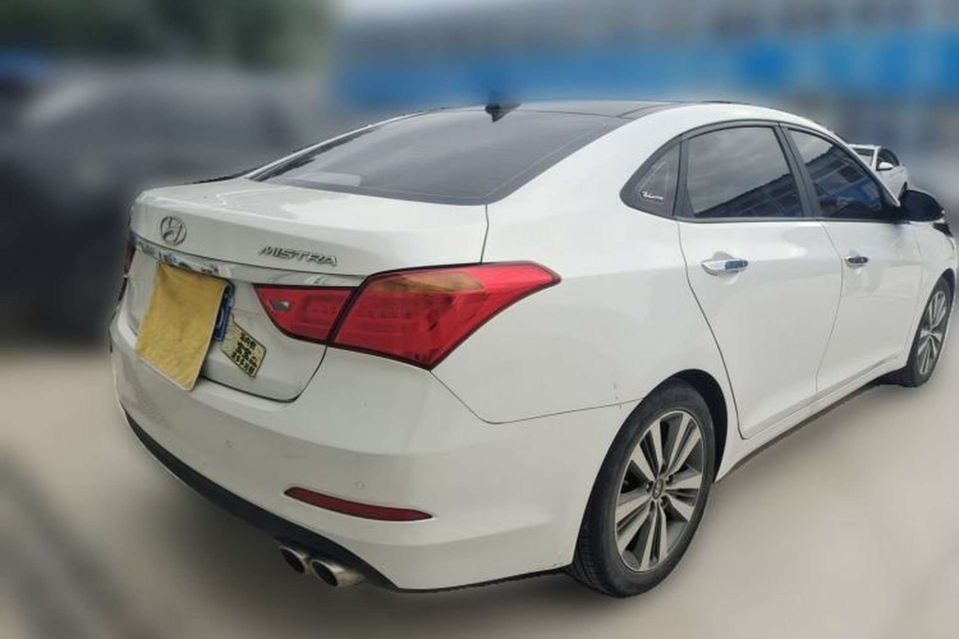 Used Hyundai Mistra 2016 1.8L Automatic Deluxe DLX Model Rear Right 45 Deg