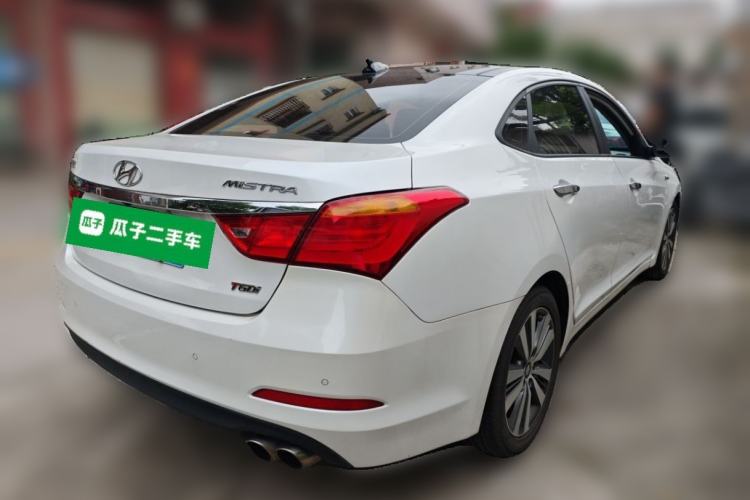 Used Hyundai Mistra 2016 1.6T Automatic Smart GLS Rear Right 45 Deg