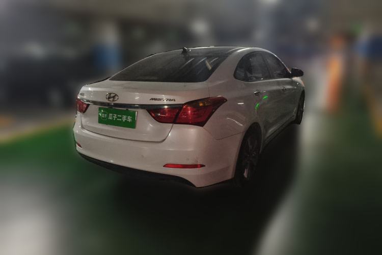 Used Hyundai Mistra 2016 1.6T Automatic Flagship TOP Model Rear Right 45 Deg