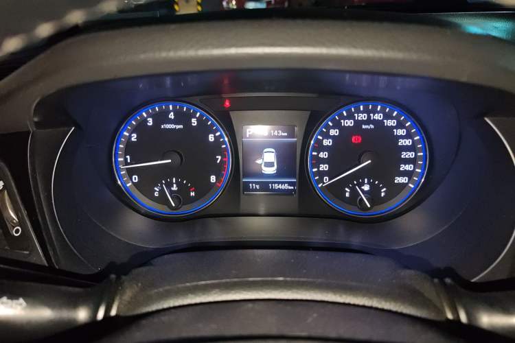 Used Hyundai Mistra 2017 1.6T Automatic Smart GLS China V Standard Instrument Cluster