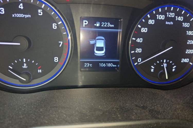 Used Hyundai Mistra 2017 1.8L Automatic Smart GLS China V Standard Odometer Close Up