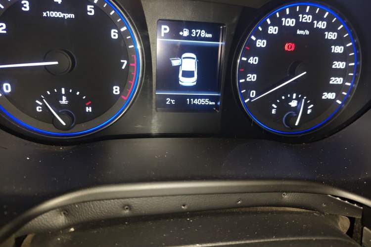 Used Hyundai Mistra 2017 1.8L Automatic Smart GLS China V Standard Odometer Close Up