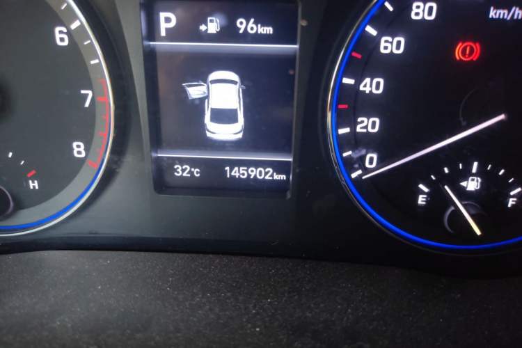 Used Hyundai Mistra 2017 1.8L Automatic Smart GLS China V Standard Odometer Close Up